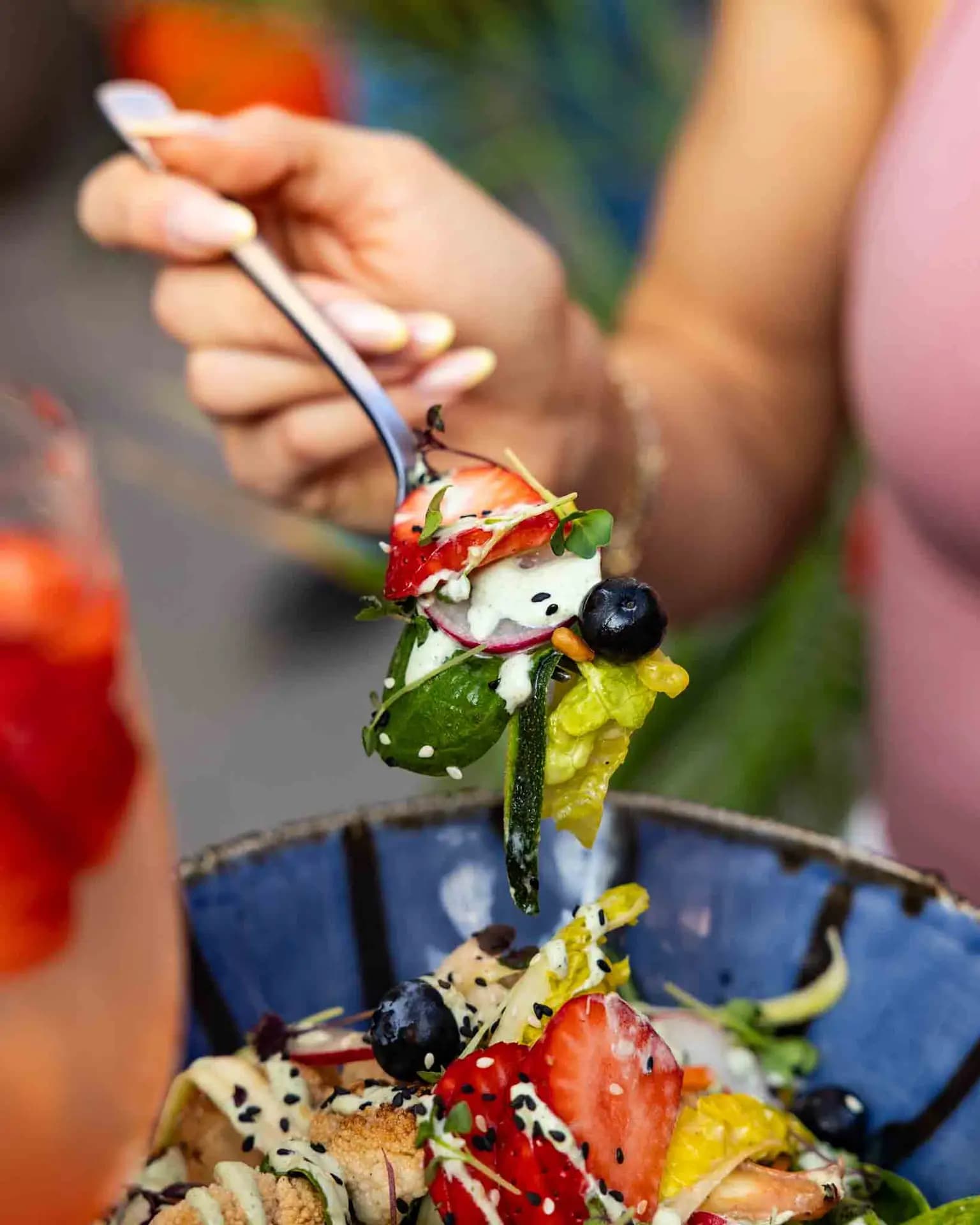 PLAIN Vienna - beautifully plated salad