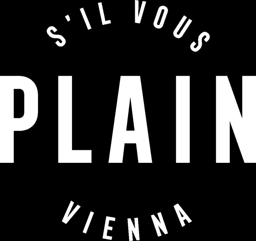 PLAIN Vienna logo with leaves